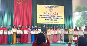 Tổng kết cuộc thi Thiết kế bài giảng Elearning cấp Quận năm học 2022-2023