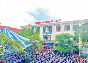 TRƯỜNG TIỂU HỌC VĂN KHÊ TỔ CHỨC KHAI GIẢNG  NĂM HỌC 2023-2024