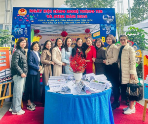 Trường Tiểu học Văn Khê tham gia Ngày hội Công nghệ thông tin và Stem, Ngày hội văn hóa thể thao Quận Hà Đông