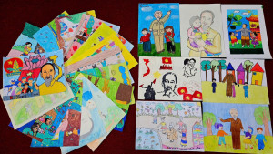 🌿 HƯỞNG ỨNG CUỘC THI VẼ TRANH “BÁC HỒ VỚI THIẾU NHI - THIẾU NHI VỚI BÁC HỒ”