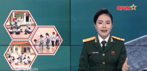 Truyền hình QPVN. Đưa trò chơi dân gian vào trường học.