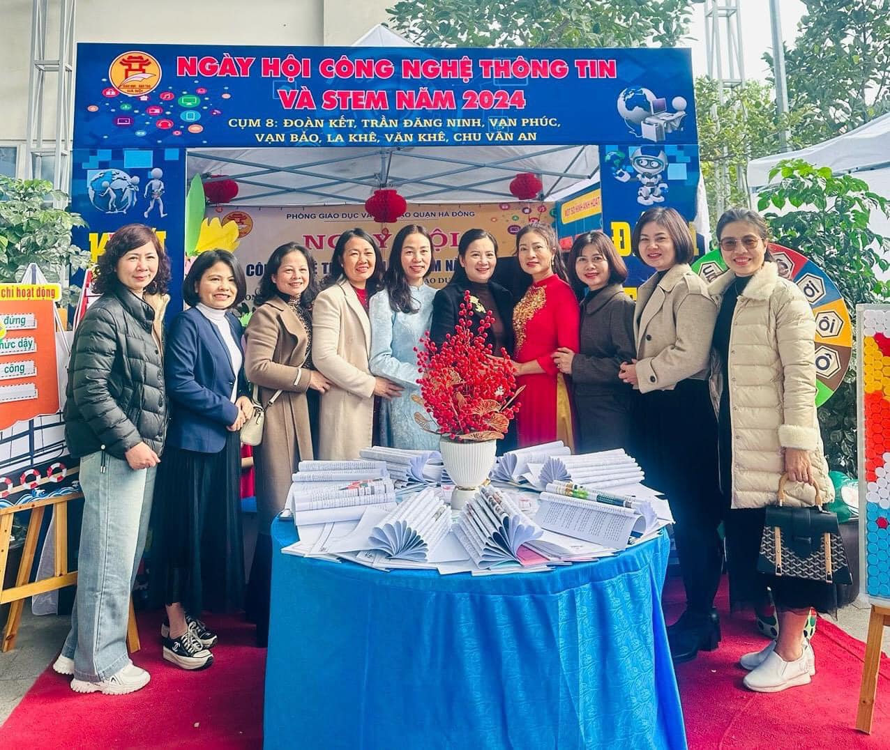 Trường Tiểu học Văn Khê tham gia Ngày hội Công nghệ thông tin và Stem, Ngày hội văn hóa thể thao Quận Hà Đông