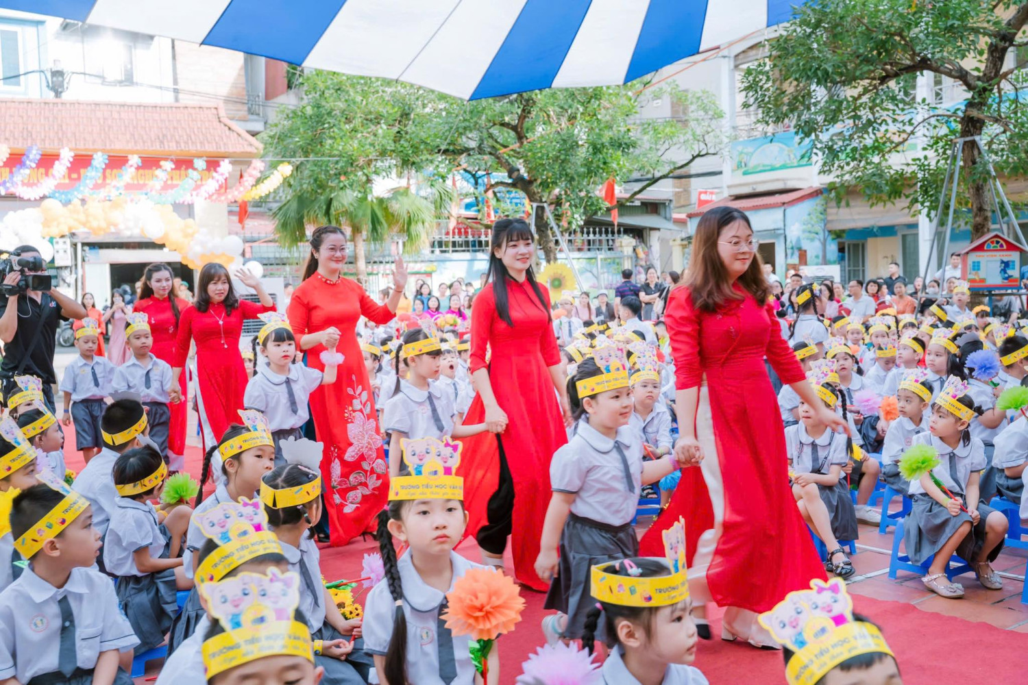 🌈NGÀY HỘI ĐẾN TRƯỜNG CỦA CÁC CON HỌC SINH LỚP 1♥️