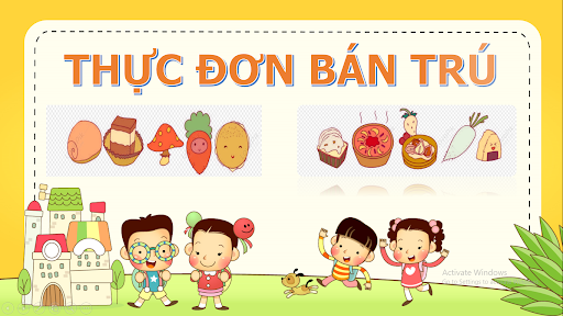 THỰC ĐƠN BÁN TRÚ TUẦN 17 (NĂM HỌC 2025-2026)