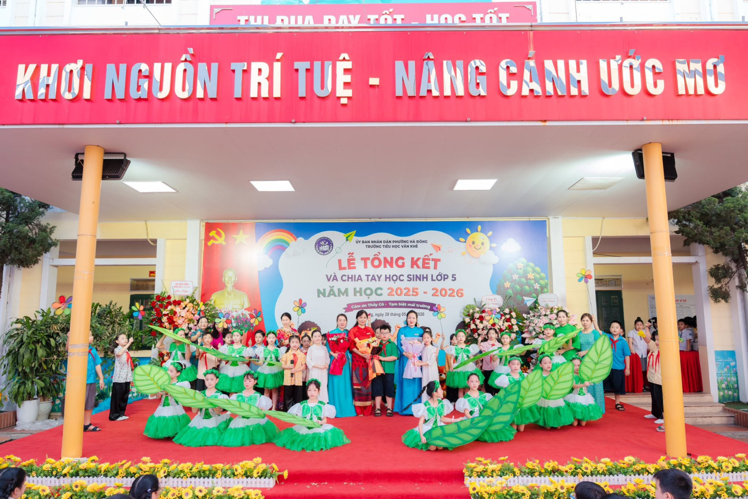 LỄ TỔNG KẾT NĂM HỌC 2025-2026 VÀ CHIA TAY HỌC SINH KHỐI 5